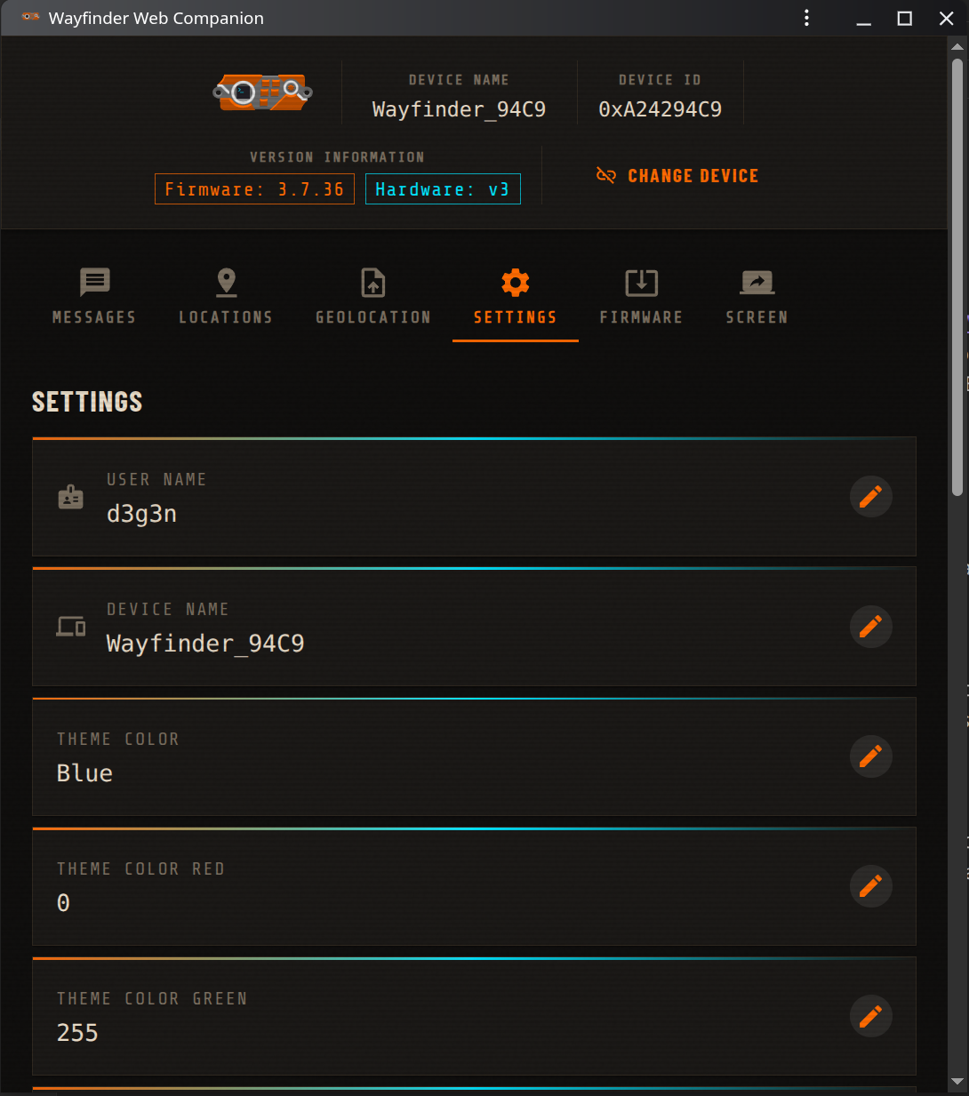 Configuration App